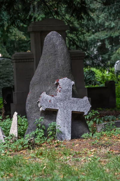 O cemitério — Fotografia de Stock