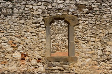 Spiski Kalesi 'nin Penceresi