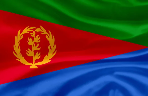 Εικονογράφηση σημαίας Ερυθραίας. — Φωτογραφία Αρχείου
