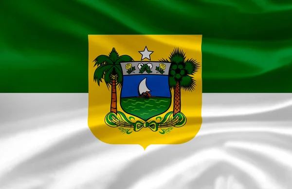 Rio Grande do Norte na vlajce. — Stock fotografie