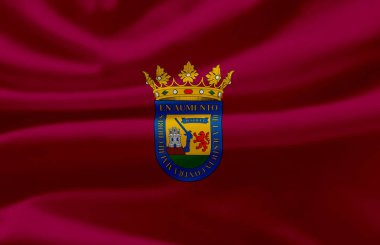 Alava dalgalı bayrak illüstrasyon.