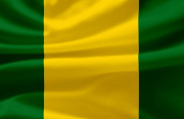 El Oro dalgalı bayrak illüstrasyon.