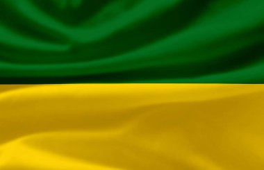 Morona Santiago bayrak illüstrasyon sallayarak.