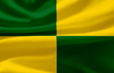 Pastaza dalgalı bayrak illüstrasyon.