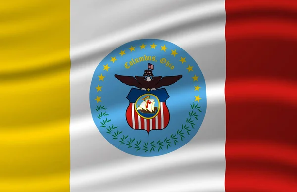 Η εικόνα της σημαίας του Κολόμπους Οχάιο. — Φωτογραφία Αρχείου