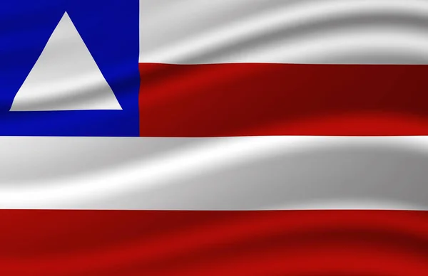 Bahia schwenkt Flagge. — Stockfoto