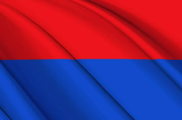 Иллюстрация флага Котопакси 3D . — стоковое фото