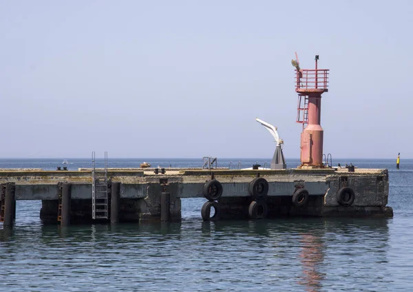 Old Pier Black Sea — Stock Photo, Image