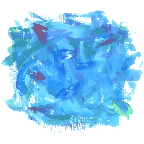 Texture Peinture Bleue Pour Conception — Image vectorielle