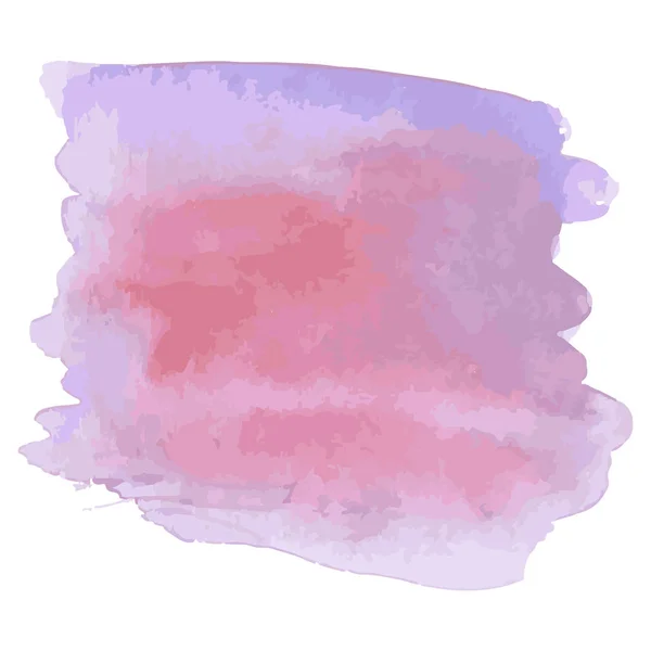 Violett Mit Rosa Aquarell Textur — Stockvektor