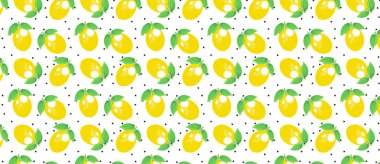 Limon deseni. renkli yaz sarı limon ile dekoratif arka plan.