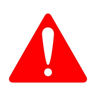 Ünlem Tehlike kırmızı işareti