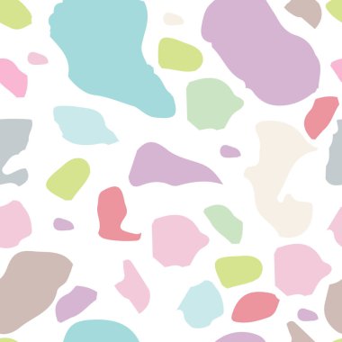 Terrazzo pürüzsüz desen.