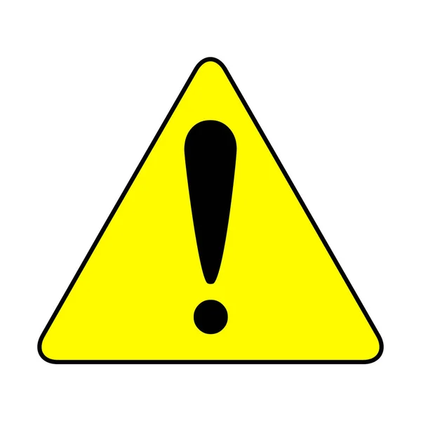 Exclamation mark, caution sign vector. — Stock Vector