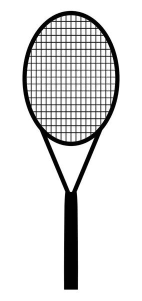 Tennis-ikonen. racket — Stock vektor