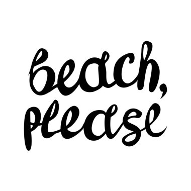 Plaj Lütfen alıntı yaz. Yaz ilham verici alıntı.