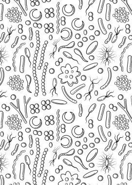 Bakteri ve Virüs ile desen