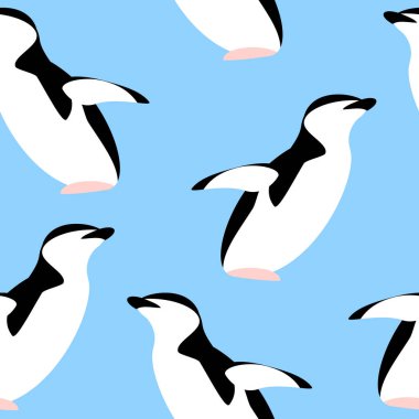 Penguen hayvanlar ile desen