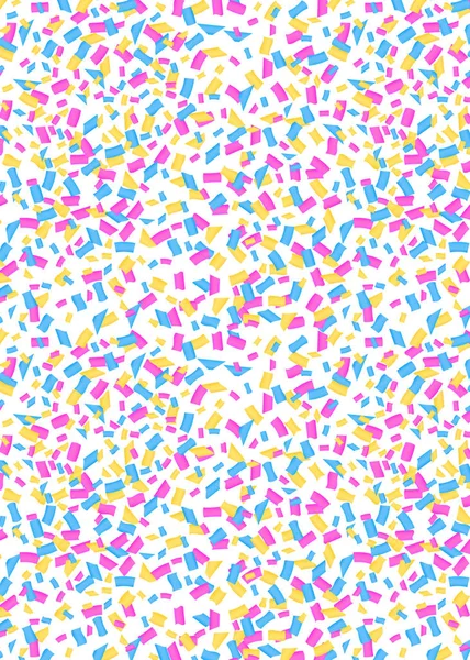 Motivo con multicolore Confetti — Vettoriale Stock