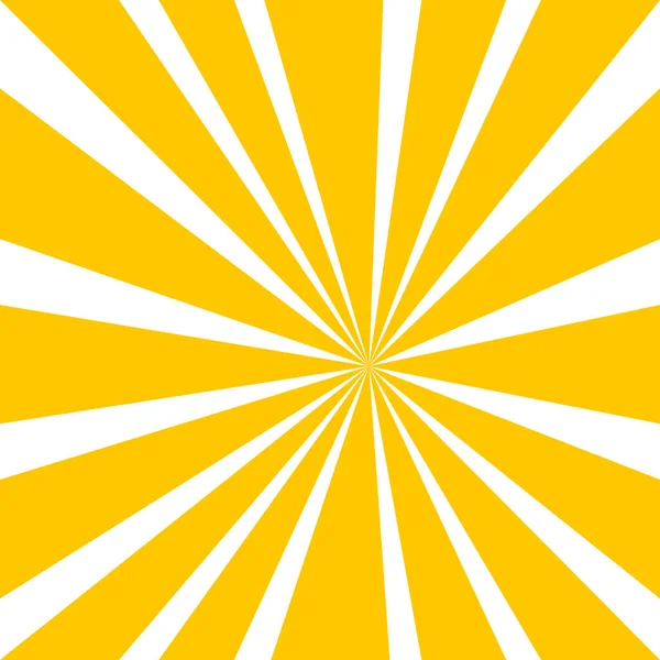 Rayo de sol rayo de sol patrón de explosión fondo — Vector de stock