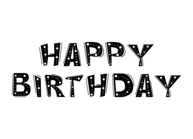 Doğum gününü tebrik kartı