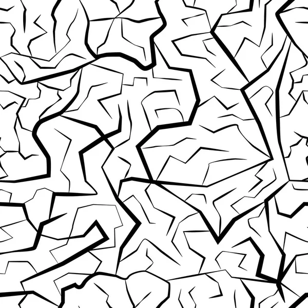 Texture avec sol sec fissuré — Image vectorielle