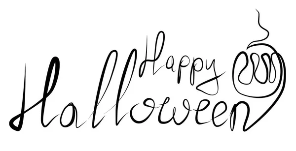 Happy Halloween inscriptions — стоковый вектор