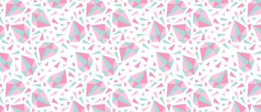 elmas ve üçgenler ile desen