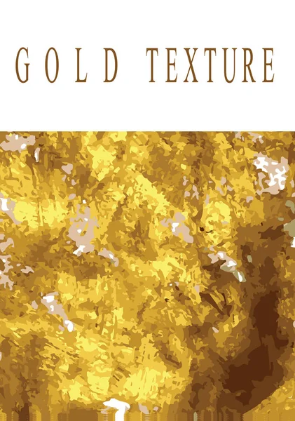 stock vector Gold texture Minimal unequaled template