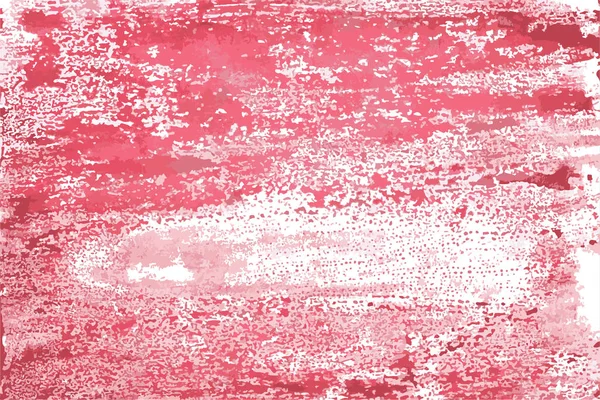 Roter Aquarell-Vektor Hintergrund. — Stockvektor