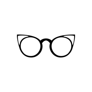 Gözlük kitty simgesi.