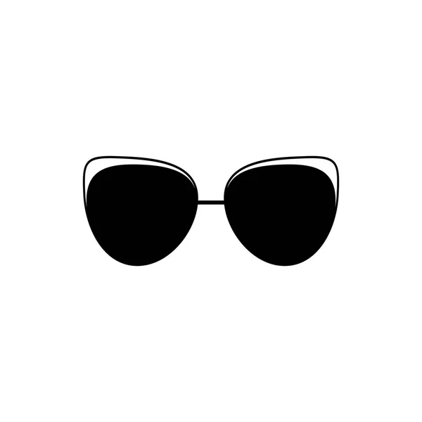 Okulary Kitty ikona. — Wektor stockowy