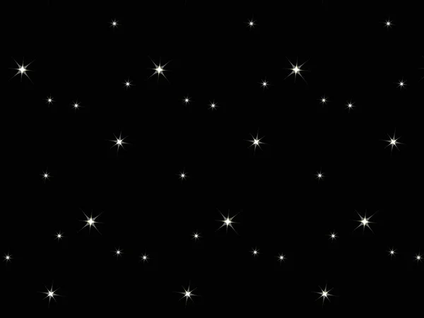 ベクトルミルキーウェイ星とベクトル夜空 — ストックベクタ