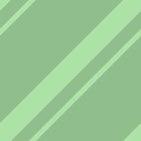 Muster mit grünem Diagonalstreifen. — Stockvektor