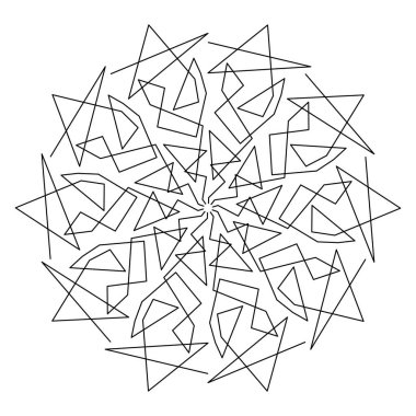 Geometrik desenli soyut bir arkaplan. Eps10 Vektör illüstrasyonu