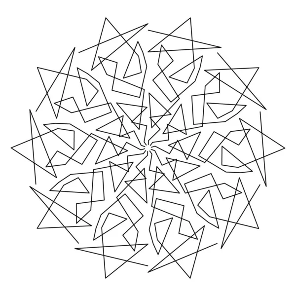 Fond Abstrait Avec Motif Géométrique Eps10 Illustration Vectorielle — Image vectorielle