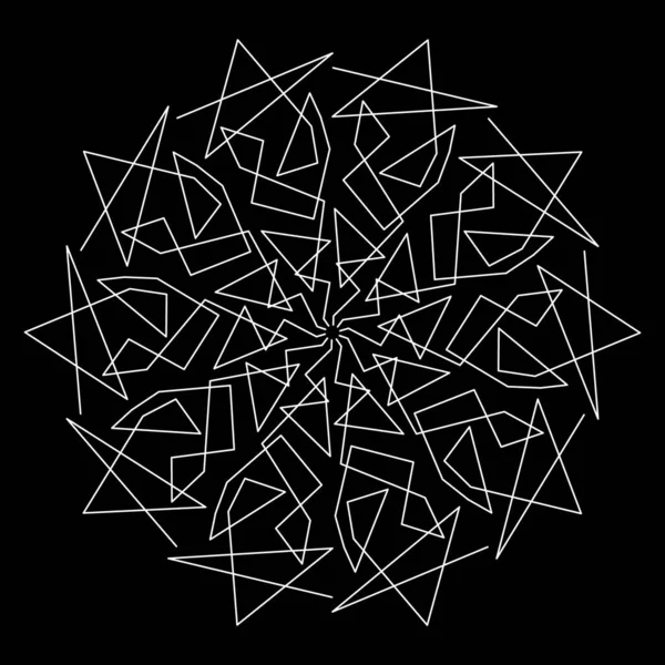 Abstrakter Hintergrund Mit Geometrischem Muster Eps10 Vektorillustration — Stockvektor