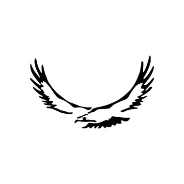 Kuş Siluetlerinin Vektörü