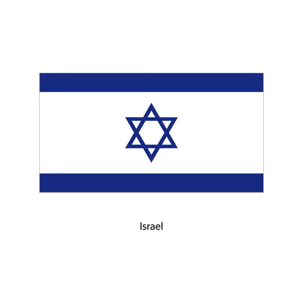 Vektor Israel Flagge Israel Flagge Abbildung Israel Flagge Bild Israel — Stockvektor