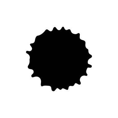 siyah boya, mürekkep, grunge kirli fırça darbeleri