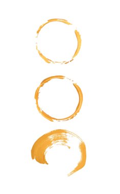 Sarı boya, mürekkep, grunge, kirli fırça darbeleri. Sarı turuncu sıçrama