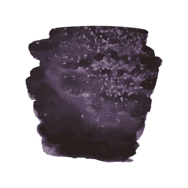 Ein Satz Weinerlicher Farbe Tinte Grunge Schmutzige Pinselstriche Spritzweinig — Stockvektor