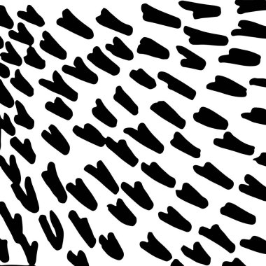 Sekiz adet siyah beyaz dalga dizisi. Yetişkin Boyama Sayfaları.