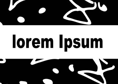 Bir dizi el yapımı iş kartı şablonu. Siyah, beyaz. Soyut fırça darbeleri, mürekkep karalamaları ve çiçek desenli desenler. Grunge kartları kümesi