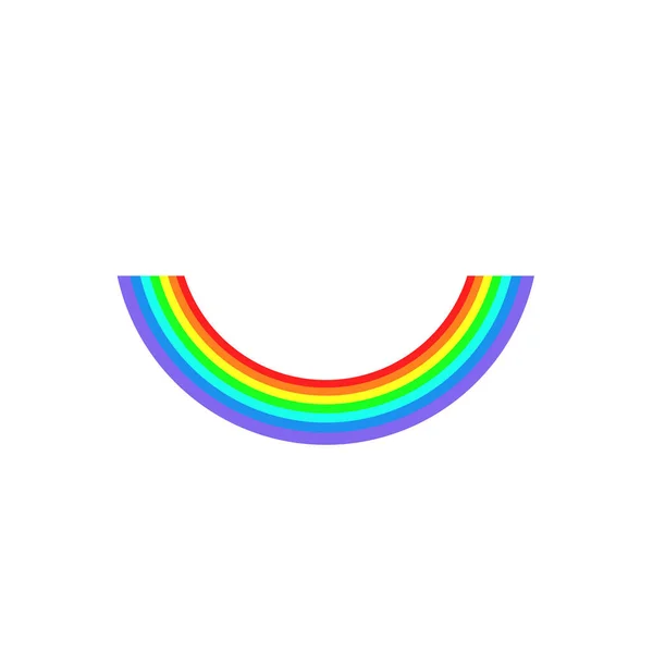 Art Rainbow Frame Abstract Vector Background — Stock Vector