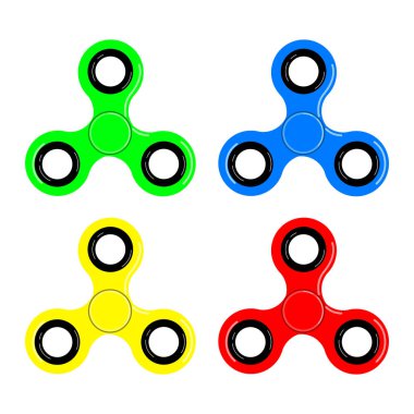 Mavi, yeşil, sarı ve kırmızı iticileri ayarla.