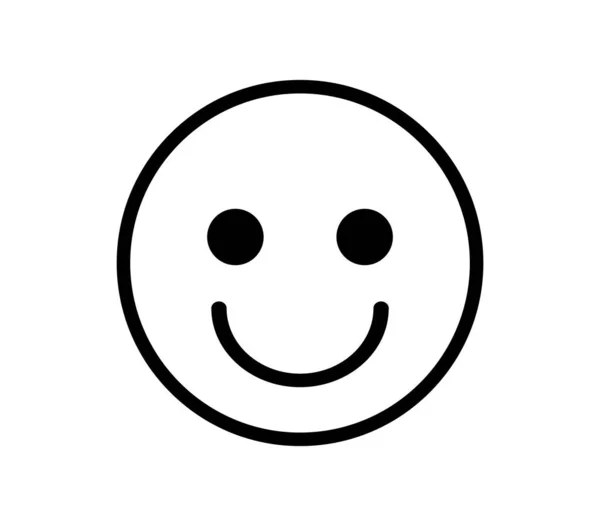 Symbolsmail Lächelt Symbol Vektor Flaches Design Bestes Vektor Symbol — Stockvektor