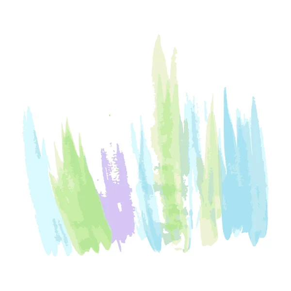 Abstrakter handgezeichneter Aquarell-Hintergrund. — Stockvektor
