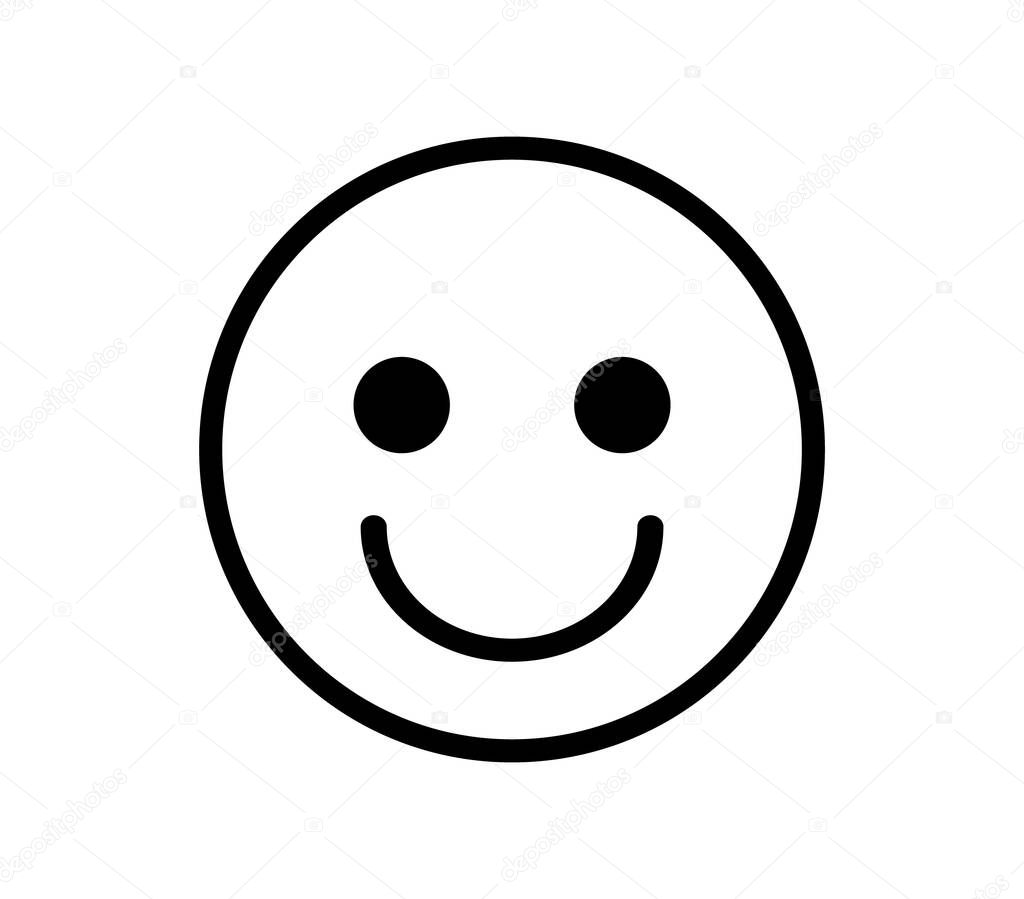 icon smail. smiles icon vector, flat design best vector icon
