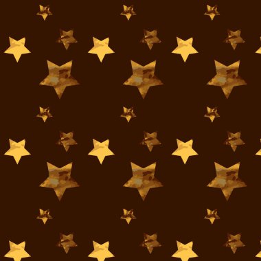 Altın yıldızlı arka plan. örüntü yıldızları